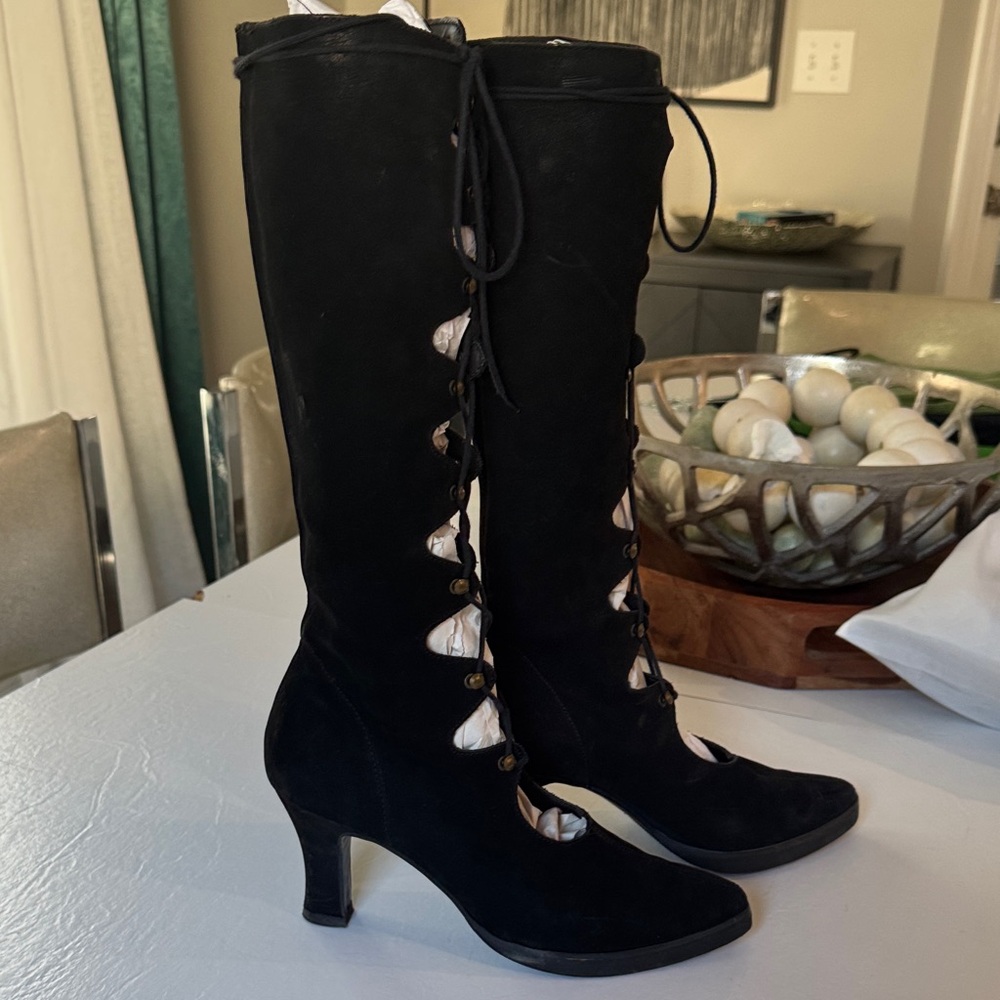 Betsey Johnson gladiator boots